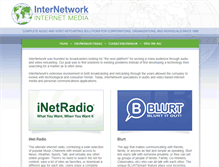 Tablet Screenshot of internetwork.com